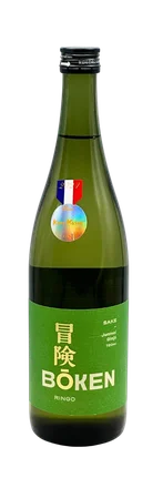 Boken Ringo Junmai Ginjo bottle