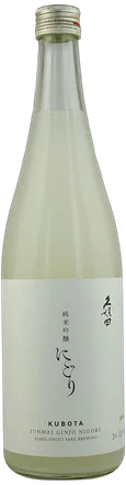 Kubota Junmai Ginjo Nigori bottle