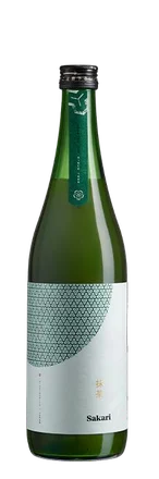 Sakari Matcha Sake bottle