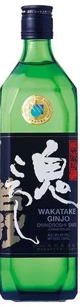 Wakatake Onikoroshi Tokubetsu Junmai bottle